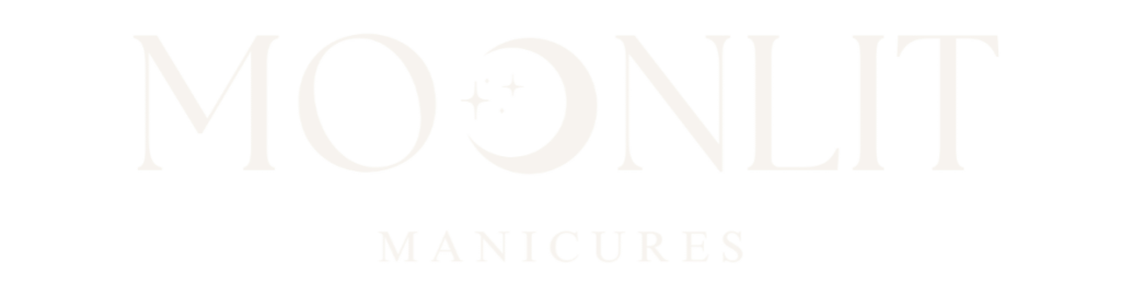 Moonlit Manicures Logo-Cream Transparent